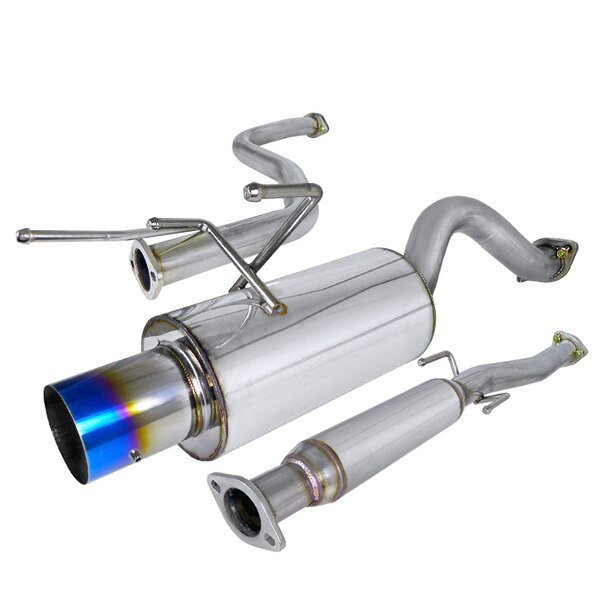 96-00 Honda Civic 2.5in. Inlet N1 Style Catback Exhst, MFCAT2-CV963T-SD, Spec-D Tuning, Mfr#: MFCAT2-CV963T-SD